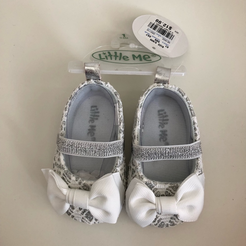 Little Me 0-6M Baby Dress Shoes